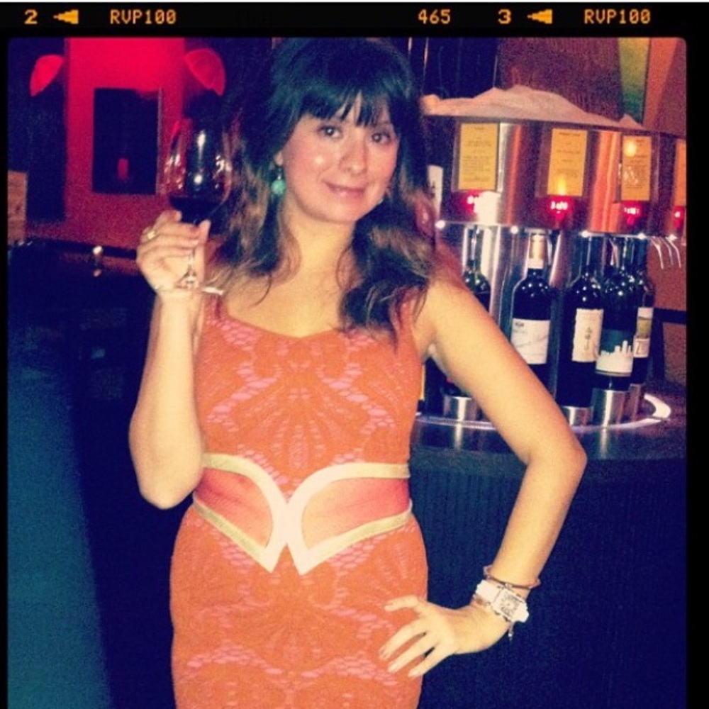 J Lynch genuine snakeskin coral beige belt XS-M